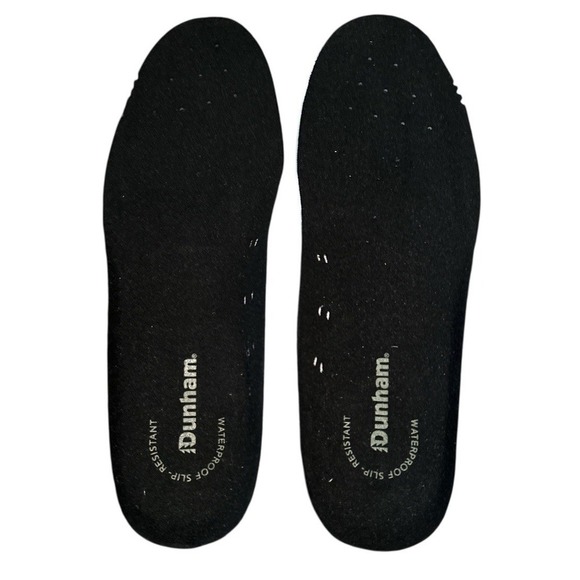 Dunham 8000BK Black Leather Hommes Waterproof Slip Resistant Mens 12 2E Shoes - Picture 8 of 10